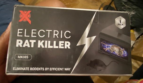 Electric Rat Killer Trap – Humane Indoor Electronic Rodent Zapper for Home & Garage