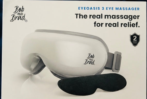 Bob and Brad EyeOasis 3 Heated Eye Massager with Heat & Compression